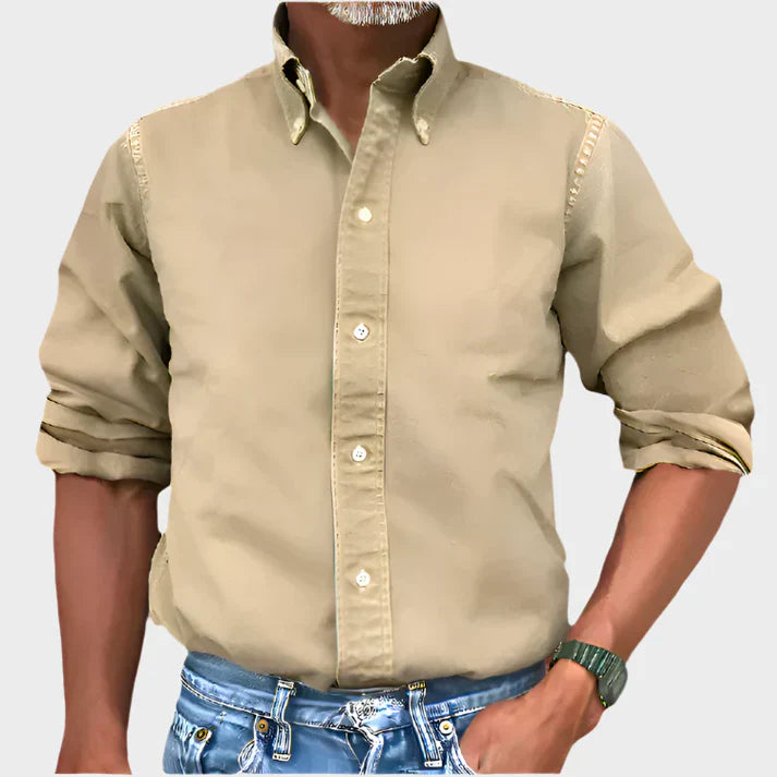 Hugo™ | Elegant Linen Blouse