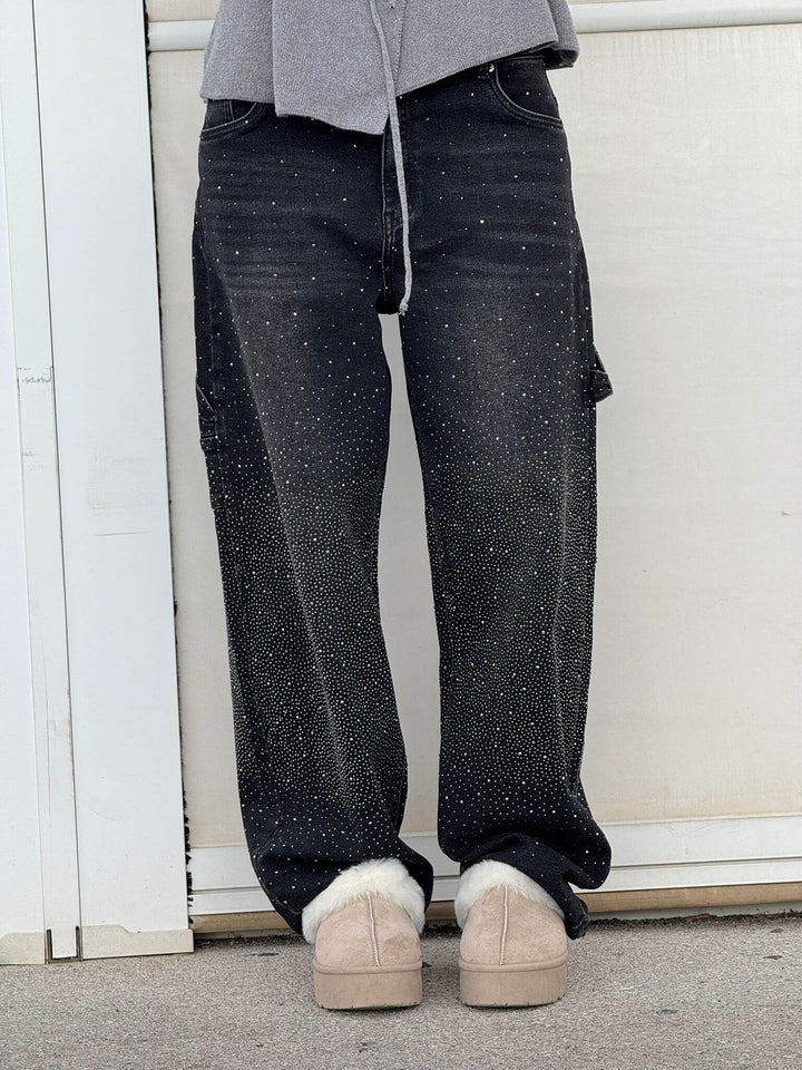 Violet High-Waisted Wide-Leg Pants