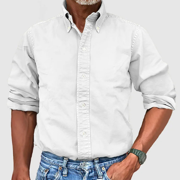 Hugo™ | Elegant Linen Blouse