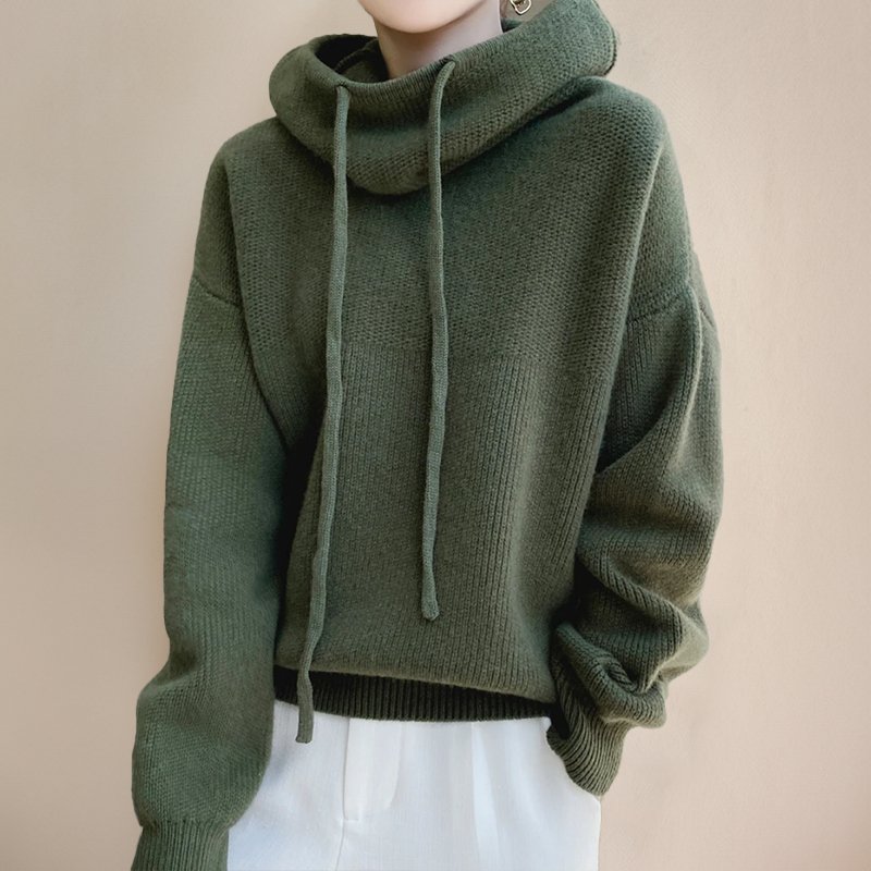 Amanda | Luxe and Snug Polo Sweater