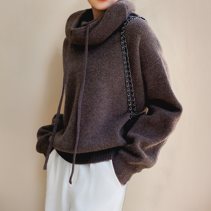 Amanda | Luxe and Snug Polo Sweater