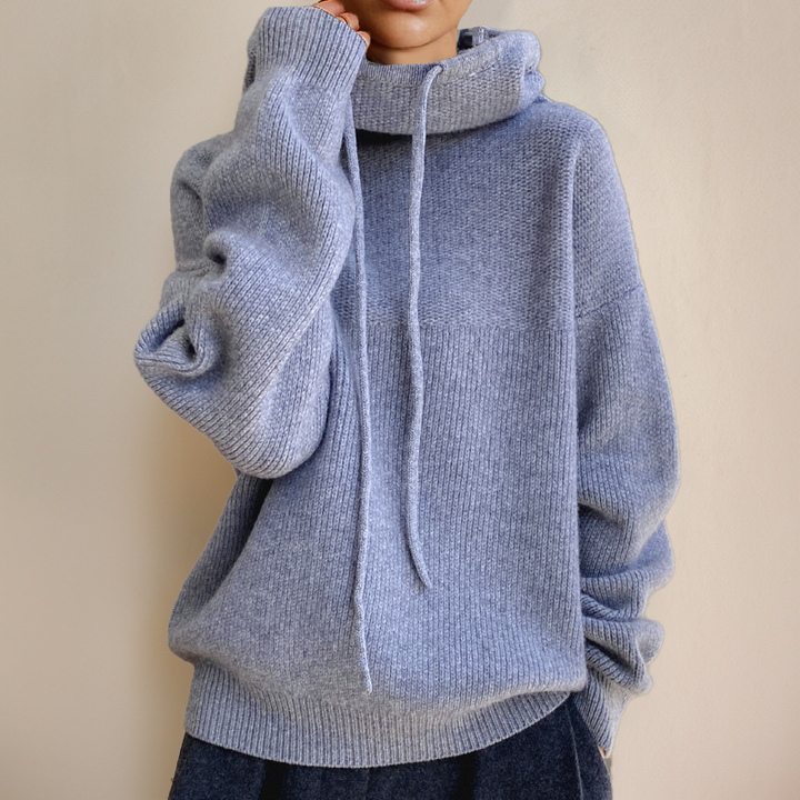 Amanda | Luxe and Snug Polo Sweater