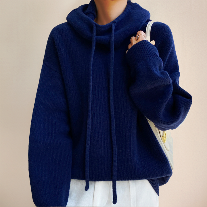 Amanda | Luxe and Snug Polo Sweater
